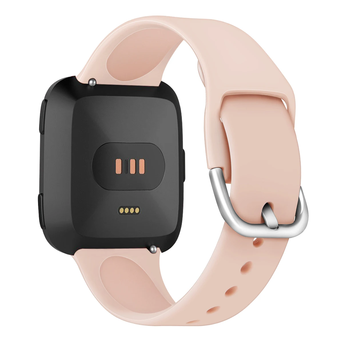 Замена Fitbit versa, ремешок Ремешок силиконовый браслет из дышащего материала, сменный спортивный ремешок для Fitbit часы Versa 61017