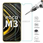 Защитная пленка для экрана Xiaomi Poco M3, закаленное стекло 9H, Взрывозащищенная пленка для телефона Little Pocophone M3