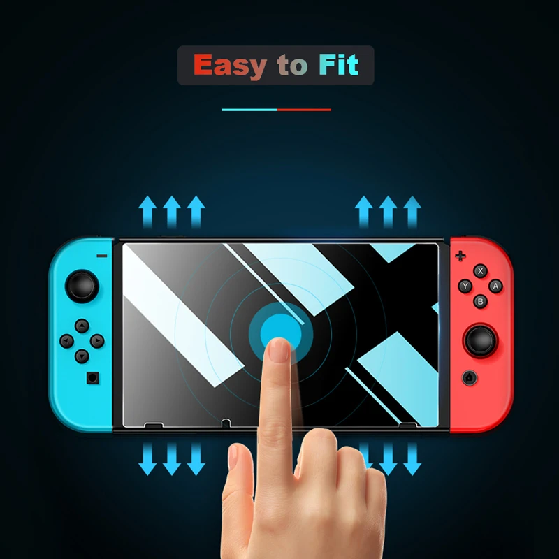 Закаленное стекло для защиты экрана для nintendo Switch Премиум пленка для nintendo Switch закаленное защитное стекло