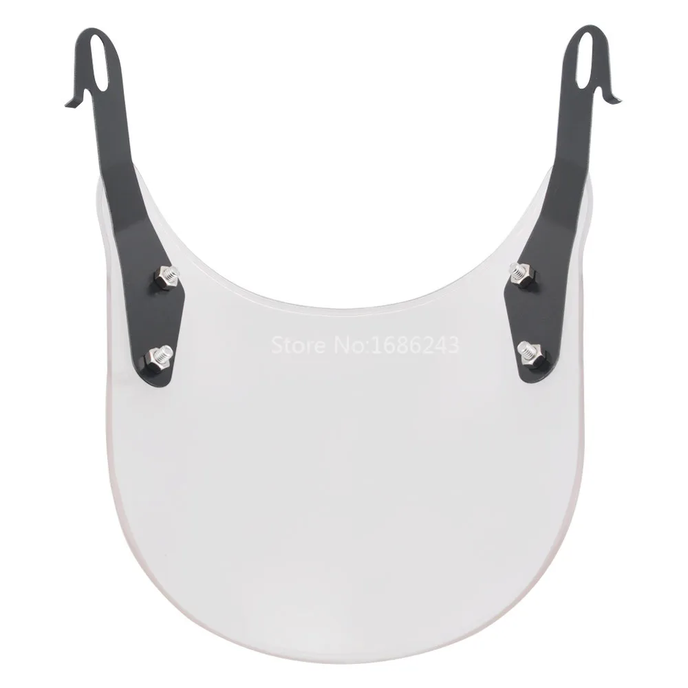 Винтажный ветровой дефлектор для Кафе Racer 5-7 дюймов прозрачный козырек Yamaha Harley XL XJ