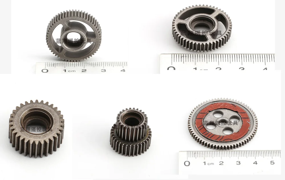 

WLtoys K949 10428 Rc Car Upgrade Parts Metal Gearbox Gear + Original Gear
