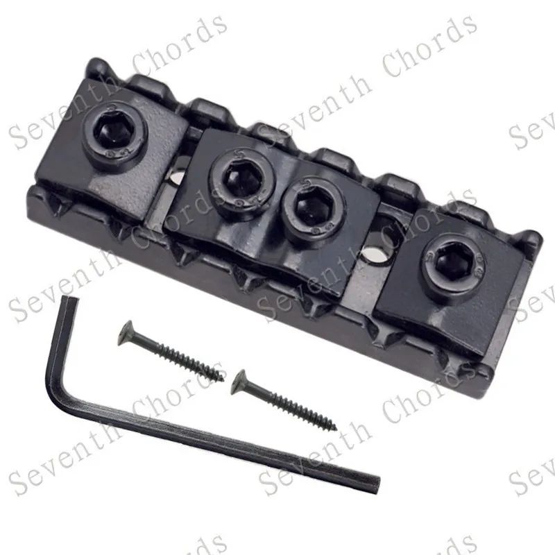 Набор из 7 струн электрогитары фиксирующая гайка для тромоло-мостов двойная