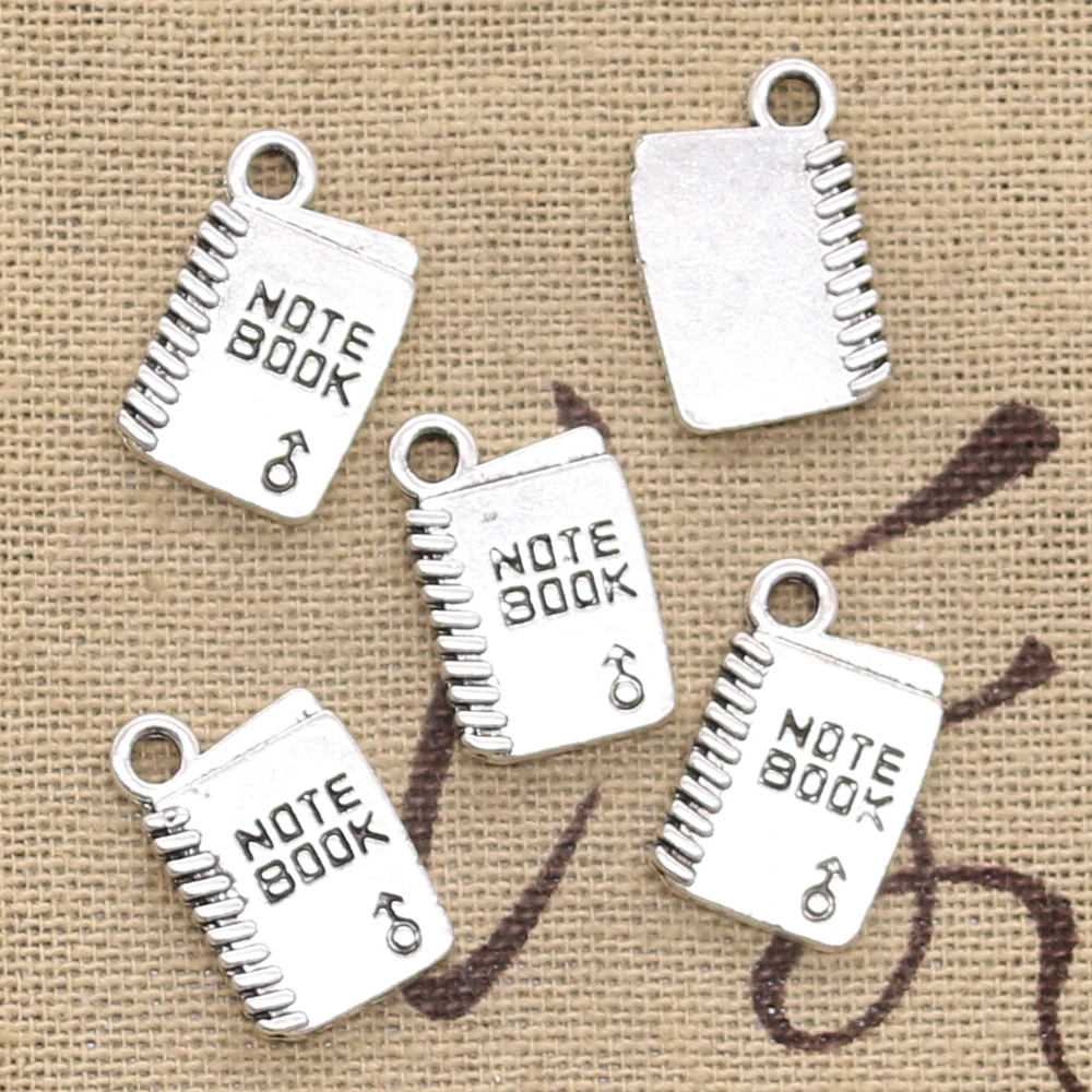 

10 шт., подвески для мужчин, 18x12 мм