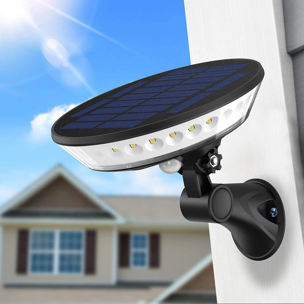 

360 Degree Lighting Outdoor Solar Light PIR Motion Sensor Solar Garden Light Energy Saving Street lamp Wall Lamp Three Modes