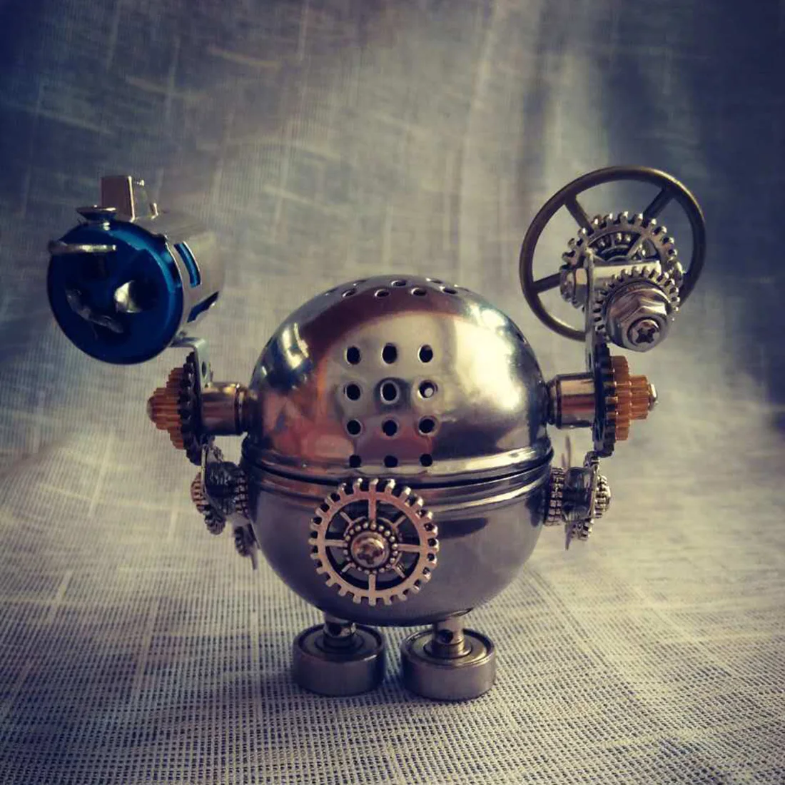 DIY Assemble Model Kit Metal Cartoon Assembly Figure Ornaments Steampunk Style Building Kits For Kids Adults Gift | Игрушки и хобби