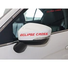4 шт., автомобильные наклейки для Mitsubishi Eclipse Cross, 8 см