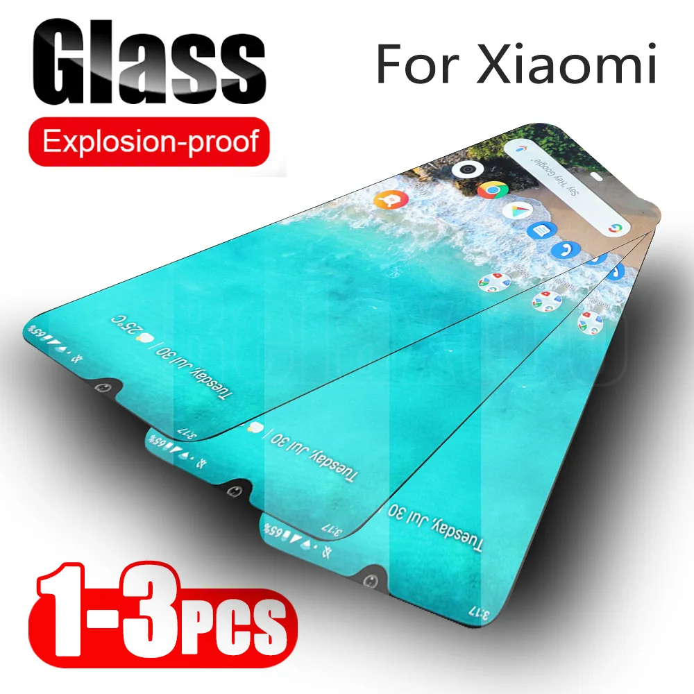 

1-3 PCS Tempered Glass for Xiaomi mi A3 mi A 3 miA3 Screen Protector for Xiaomi mi CC9E miCC9E Glas Film Protective 9H HD