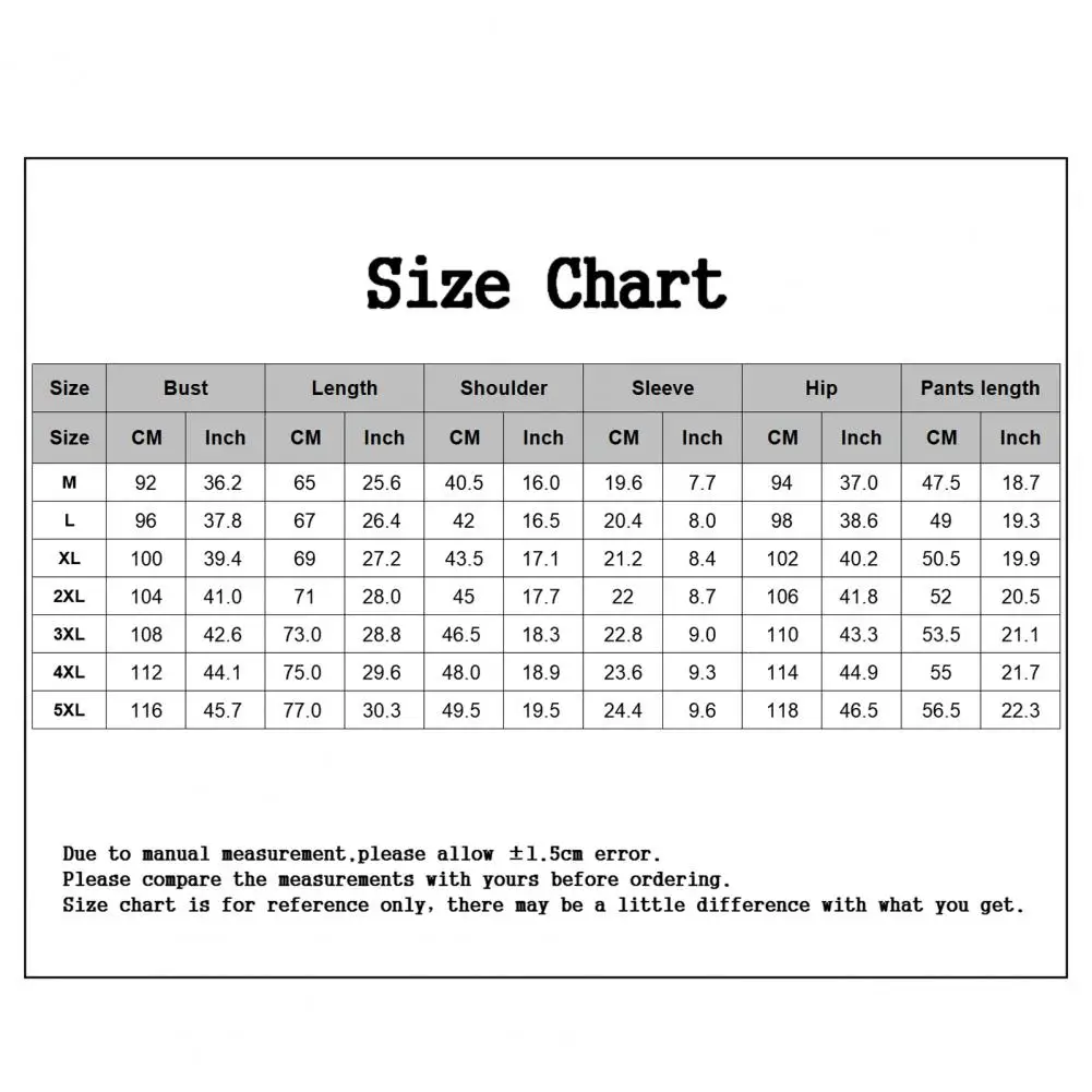 

1Set Summer Short-sleeved Sports Suit Printed Breathable Sweatsuit Tracksuit for Men