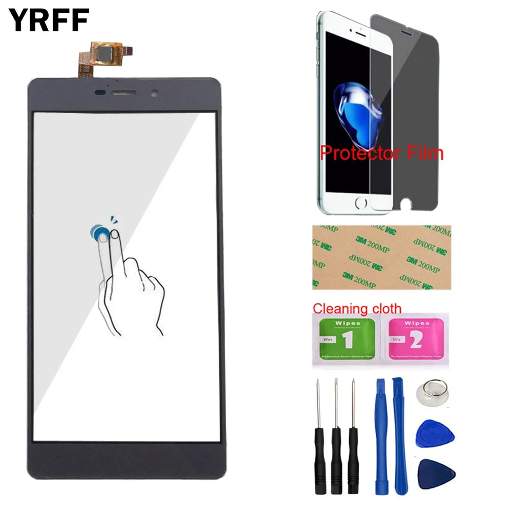

5.5" Mobile Touch Screen For Elephone M3 Phone Touch Screen Panel Digitizer Sensor Touch Front Glass Touchscreen Protector Film