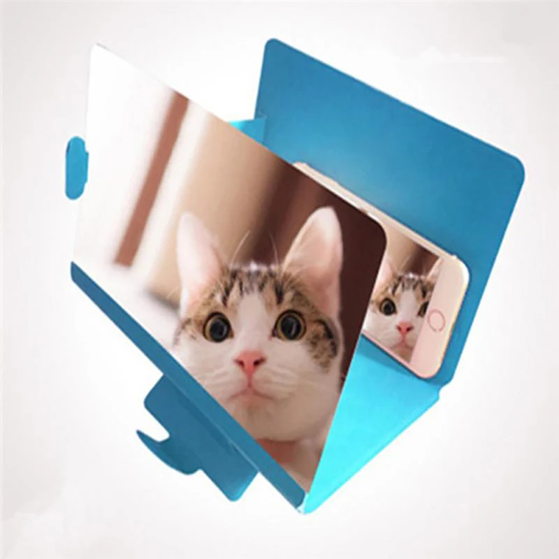 Мобильный телефон стенд 3D экран HD видео усилитель увеличительное стекло Стенд