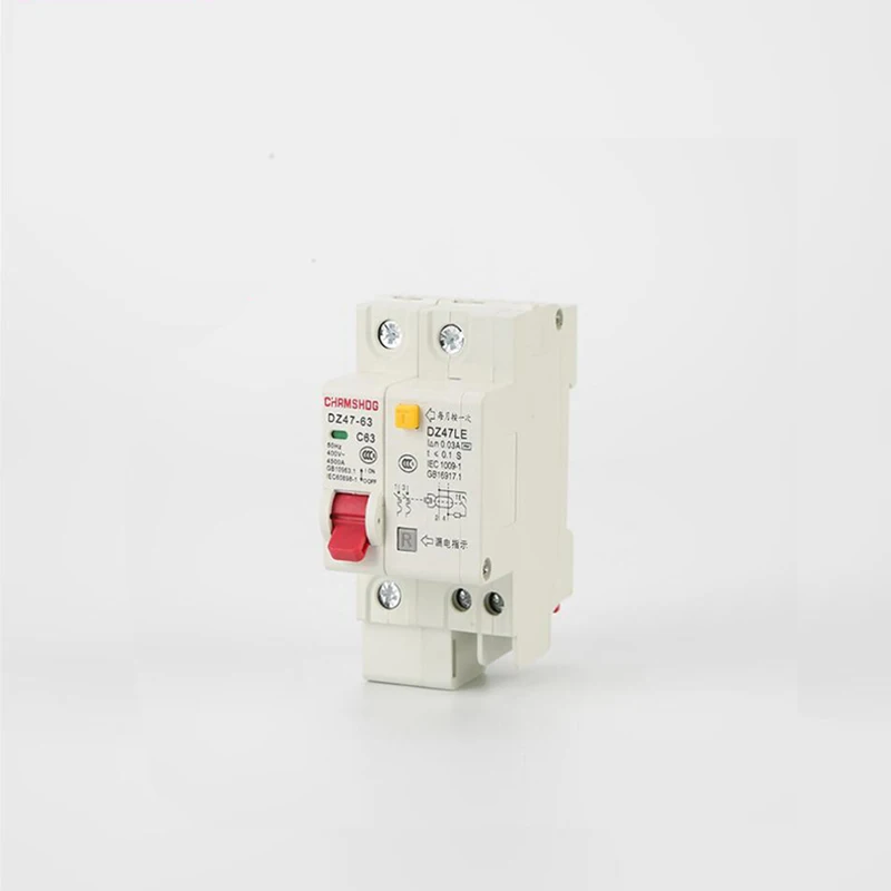 Новый RCCB RCD AC 230 В/400 В DZ47LE 63/1P + N 16A 20A 25A 32A 40A 50A 63A миниатюрный прерыватель