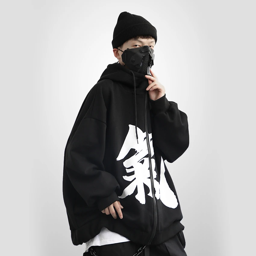

Autumn Winter New Japanese Anime Streetwear Fashion Pullover Hoodie Sweatshirts Oversized Harajuku Mens Clothing