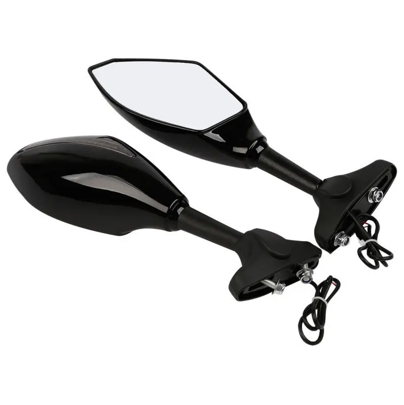 Светодиодные поворотники встроенные зеркала для Honda CBR 600 F4i 954 1000 RR / YAMAHA YZF FZR R1 R6 FZ1