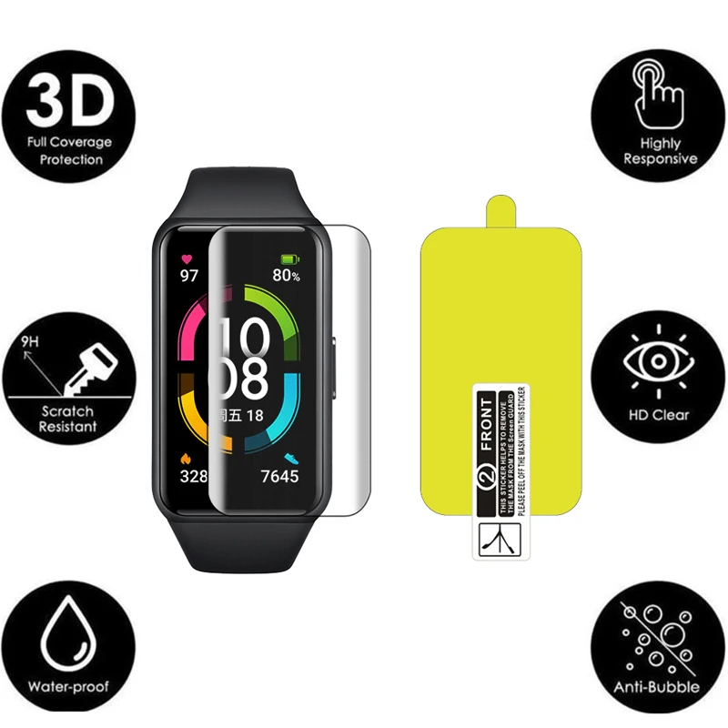 

Защитная пленка для Huawei Honor Band 6, 3-5 шт.