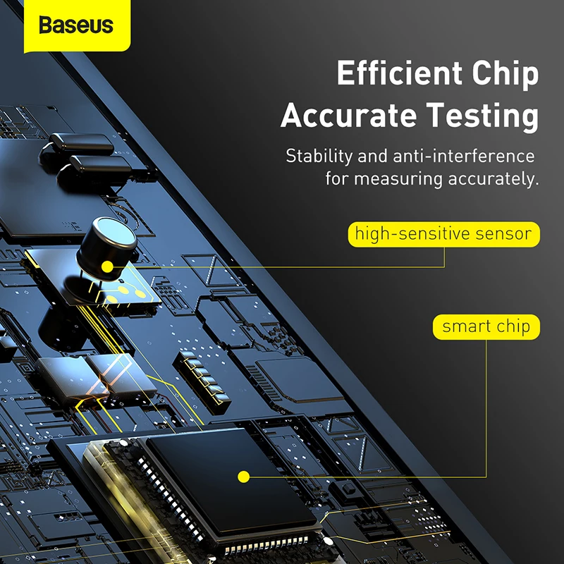 Портативный USB Перезаряжаемый Алкотестер Baseus | Автомобили и мотоциклы