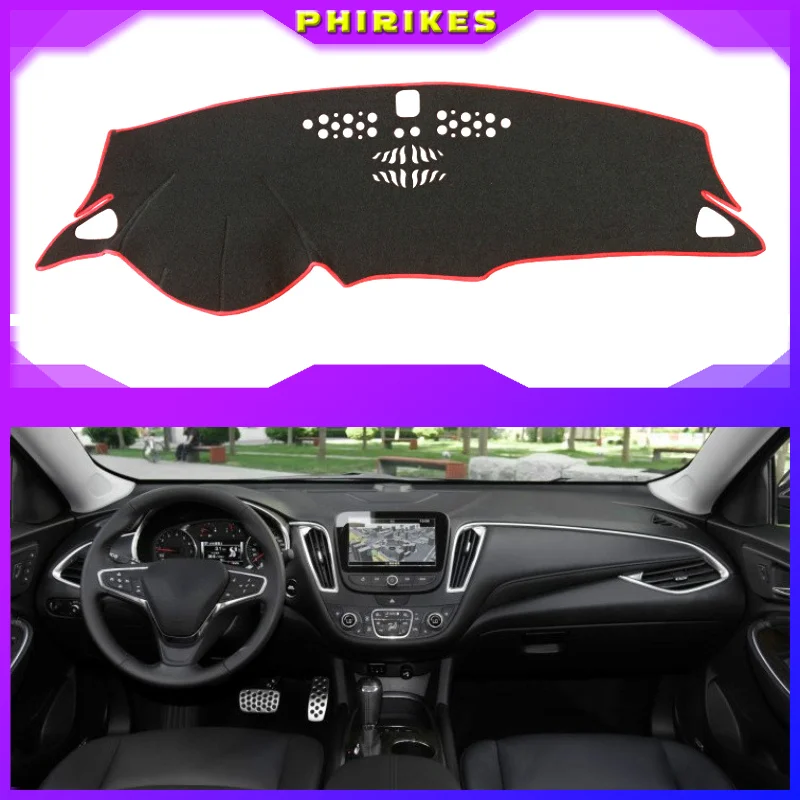 

For Chevrolet Malibu XL hybird 2016 2017 18 Car Inner Auto Dashboard Cover Dashmat Pad Carpet Sun Shade Dash Board Cover Fit
