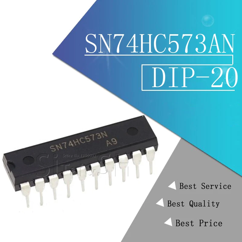 10 шт. SN74HC573AN 74HC573 DIP SN74HC573N DIP20 74HC573AN новый оригинальный | Электронные компоненты и
