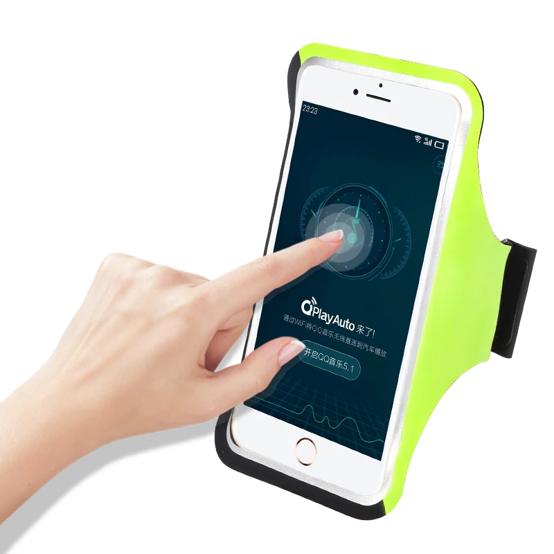 Спортивные нарукавники для бега в тренажерном зале iPhone 11 Pro Max X 6 7 8 Plus Samsung S20 Ultra S10