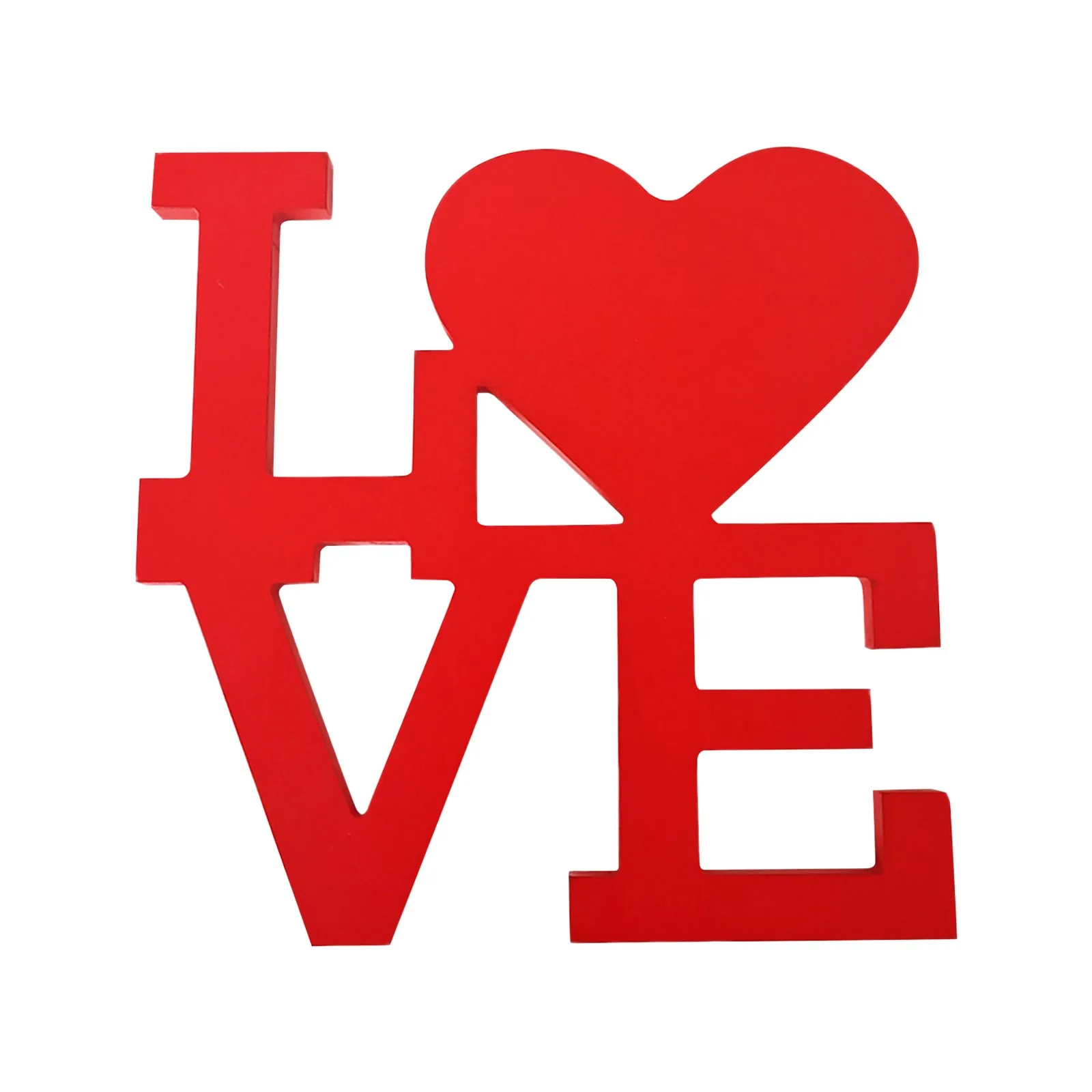 Деревянная надпись LOVE настольная отдельно стоящая табличка декоративная