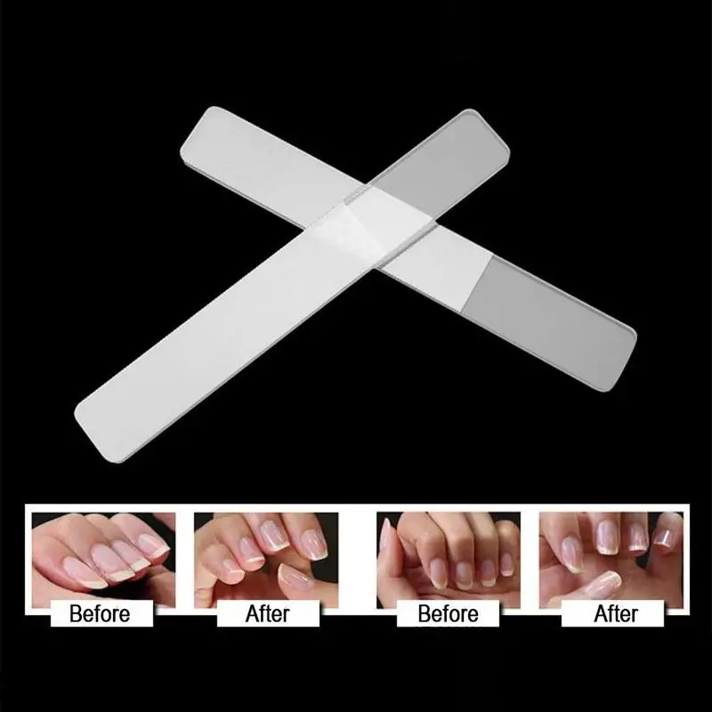 

Professional Nano Nail File Durable Glass Buffer Block Art Manicure File Nail Nail Lime Tool Shiner V0Y4