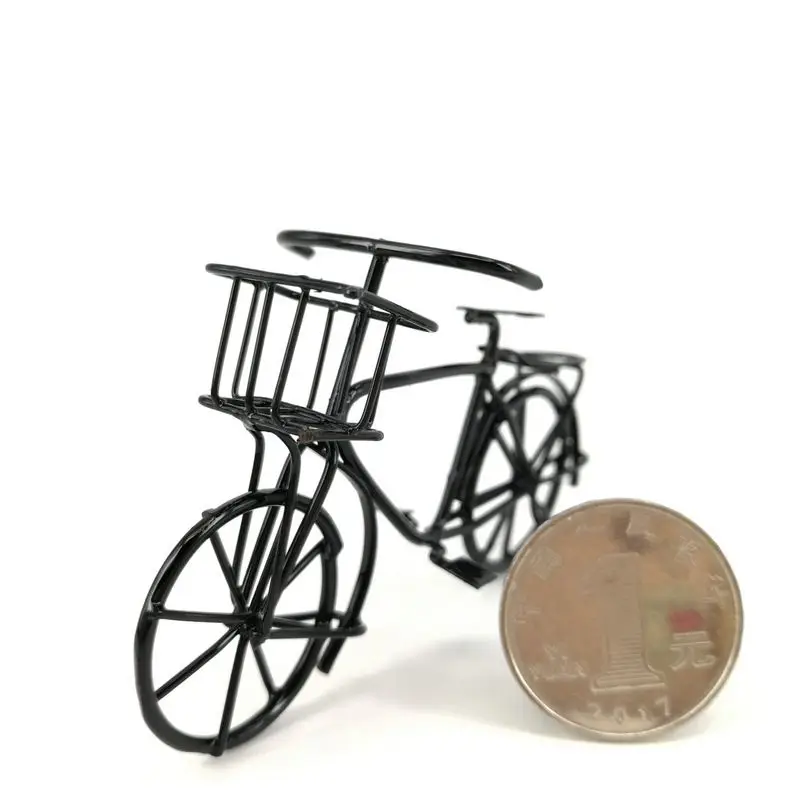 Dollhouse Accessories Mini Retro Bicycle Model Toy | Игрушки и хобби