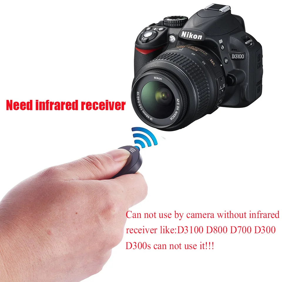 

MC-DC2 Shutter Release+ML-L3 Selfie Infrared Wireless Remote Control for Nikon D600 D610 D7100 D7000 D90 D5200 D5100 D5000 D3200