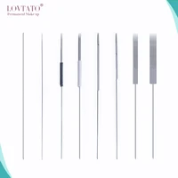 disposable tattoo needles 1r 3rl 3rs 5rl 5rs 3f 5f 7f agujas microblading permanent makeup machine needle 0 35x50mm maquiagem 3d