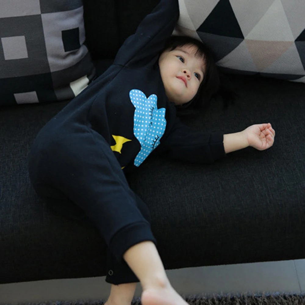 Весенние комбинезоны для новорожденных Одежда малышей Комбинезон-комбинезон с