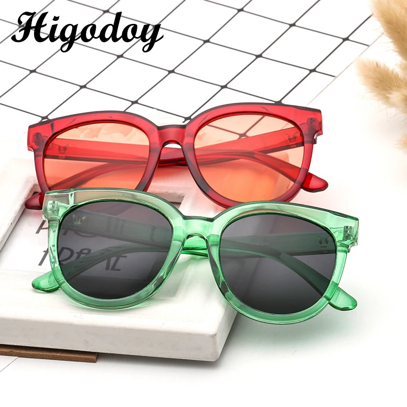 Higodoy классические овальные роскошные солнцезащитные очки для мужчин Ретро