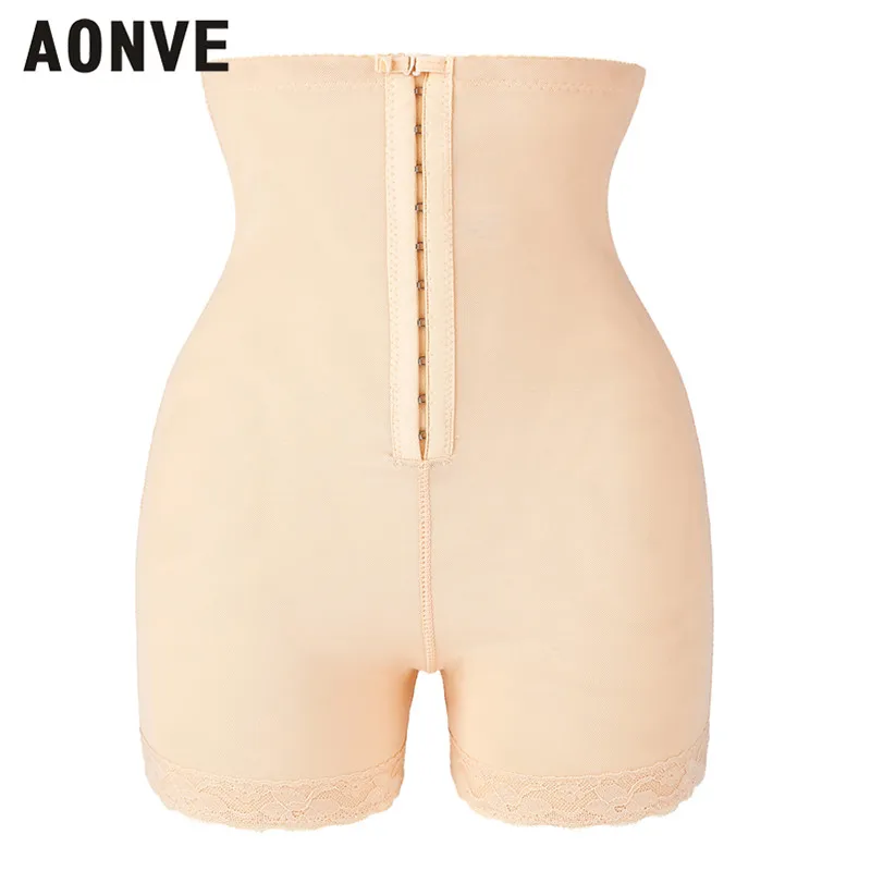 Aonve Slimming Underwear Butt Lifter Pulling Shapewear Women Panties High Waist Corrective Underwear Plus Size Body Shaper