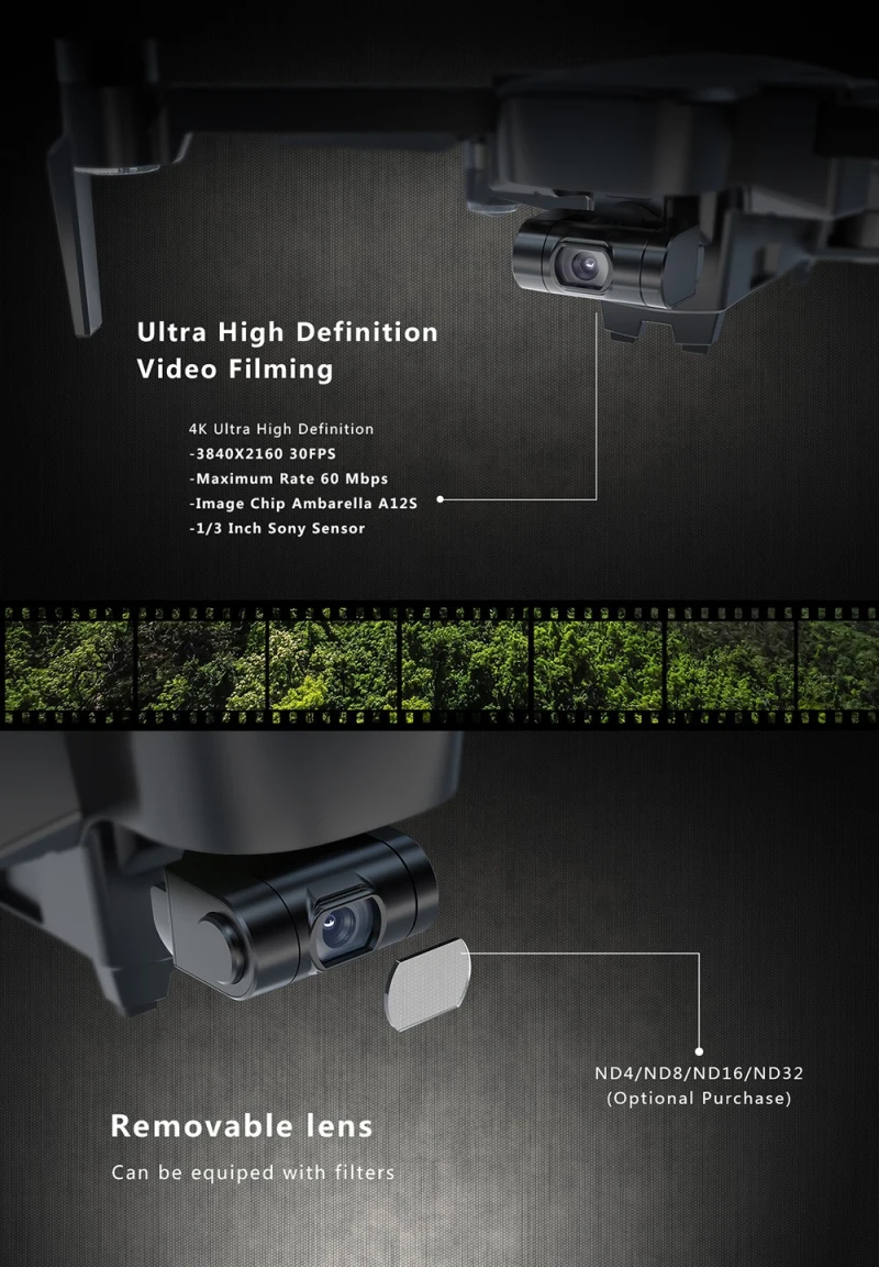Профессиональный 4 км FPV воздушный Квадрокоптер Zino Pro gps 5G WI-FI в формате 4K UHD, Камера 3-осевому гидростабилизатору WI-FI FPV, пульт ДУ игрушка, Дрон на дистанционном управлении RTF