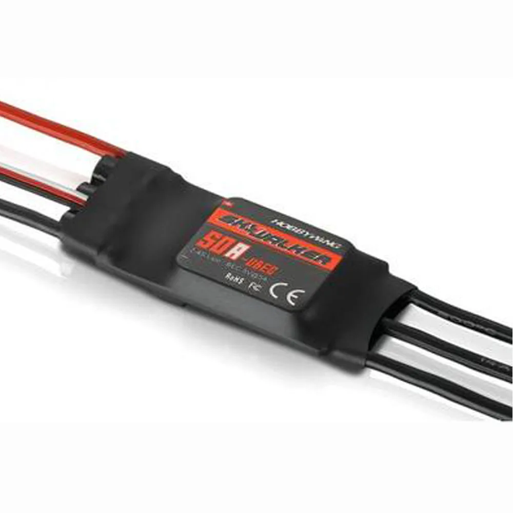 Hobbywing-controlador de velocidad original Skywalker, 12A, 20A, 30A, 40A, 50A, 60A, 80A, ESC, con UBEC para avi&oacute;n y helic&oacute;ptero teledirigido, disponible-5