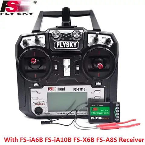 Flysky FS-i6 FS I6 2,4G 6CH AFHDS RC передатчик с приемником iA6B X6B A8S R6B iA6 радиопульт дистанционного управления для радиоуправляемого FPV дрона