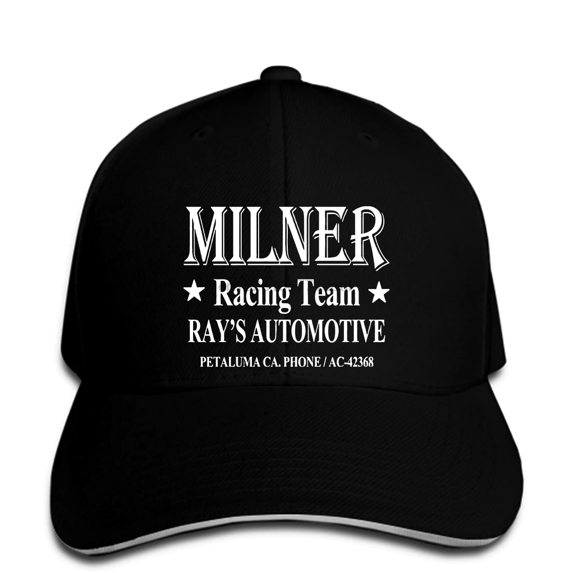 

Baseball cap Milners 32 Deuce Coupe American Graffiti Hot Rod mens Baseball caps black