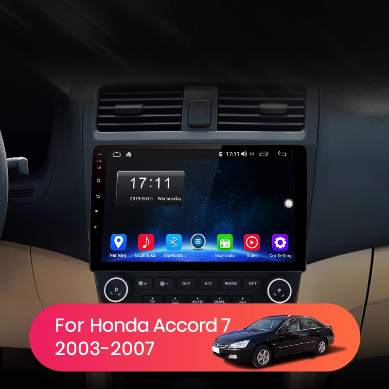 AWESAFE PX9 для Honda Accord 7 2003 2004 2005 2006 2007 автомобильный Радио Мультимедийный видео плеер