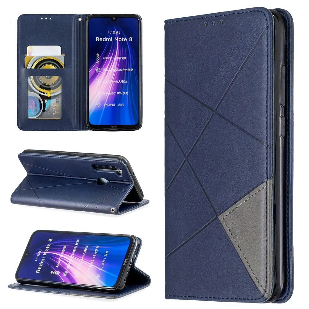 Чехол для redmi note 8 T, Магнитный кожаный чехол для Xiaomi redmi note 8 t 8 T, чехол для Xiaomi redmi note 8 T, флип-кейс, чехол для redmi note 8 t, чехол s