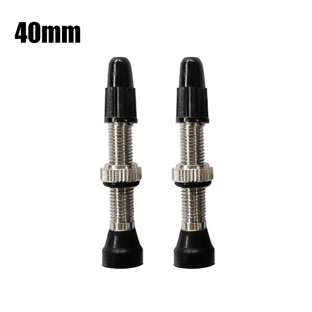 

1 Pair Valve 36/40/44/48/50/60mm Bicycle FV High Quality Metal Removable Core
