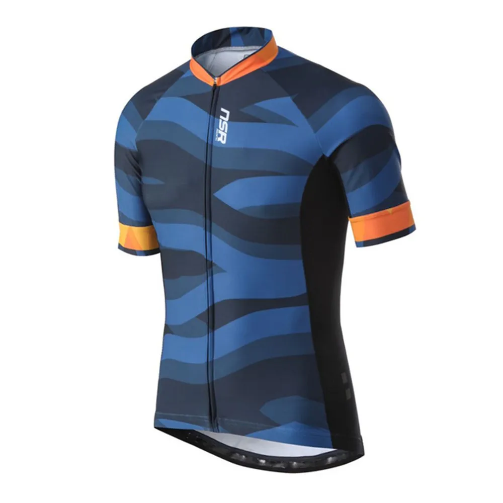 

2022 NSR Summer Cycling Clothing Pro Team Cycl Jersey Top Short Sleeve Sweatshirt Mountain Bike Maillot Ciclismo Hombre