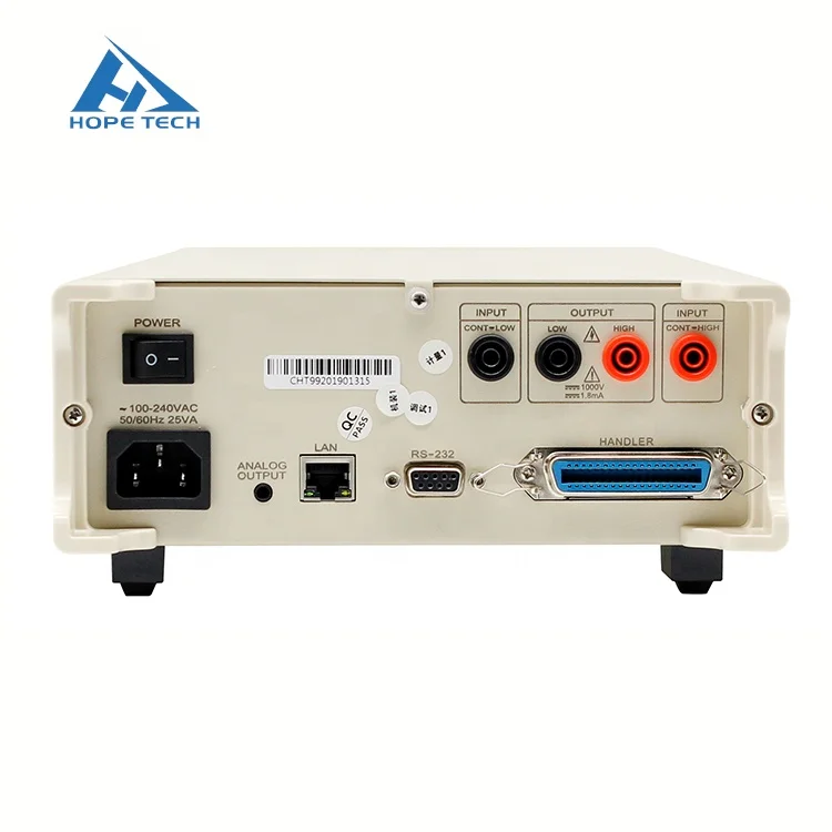 

high quality high performance insulation resistance tester lcd