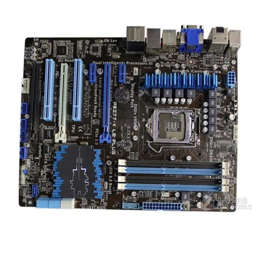 Десктопная материнская плата Z77 Socket LGA 1155 i3 i5 i7 DDR3 32G ATX UEFI BIOS оригинальная в продаже