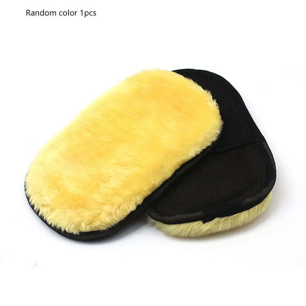 Шерстяные перчатки для мытья автомобиля вытирания воском чистые полированные