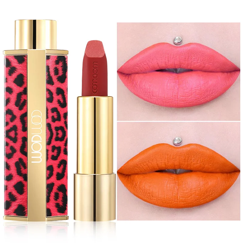 WODWOD леопардовая расцветка 8 цветов водонепроницаемая бархатная матовая