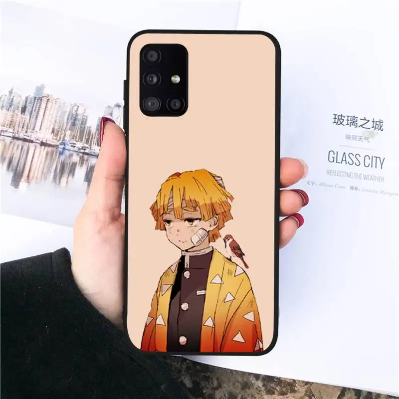 

Demon Slayer Phone Case For Samsung Galaxy S5 S6 S7 S8 S9 S10 S10e S20 edge plus lite