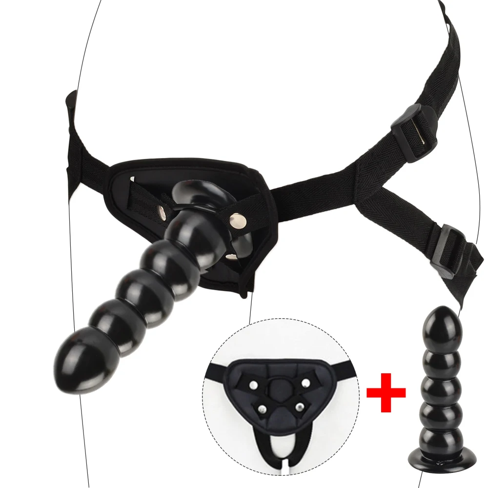 Анальная пробка носимый фаллоимитатор трусики секс-игрушка для женщин лесбиянок