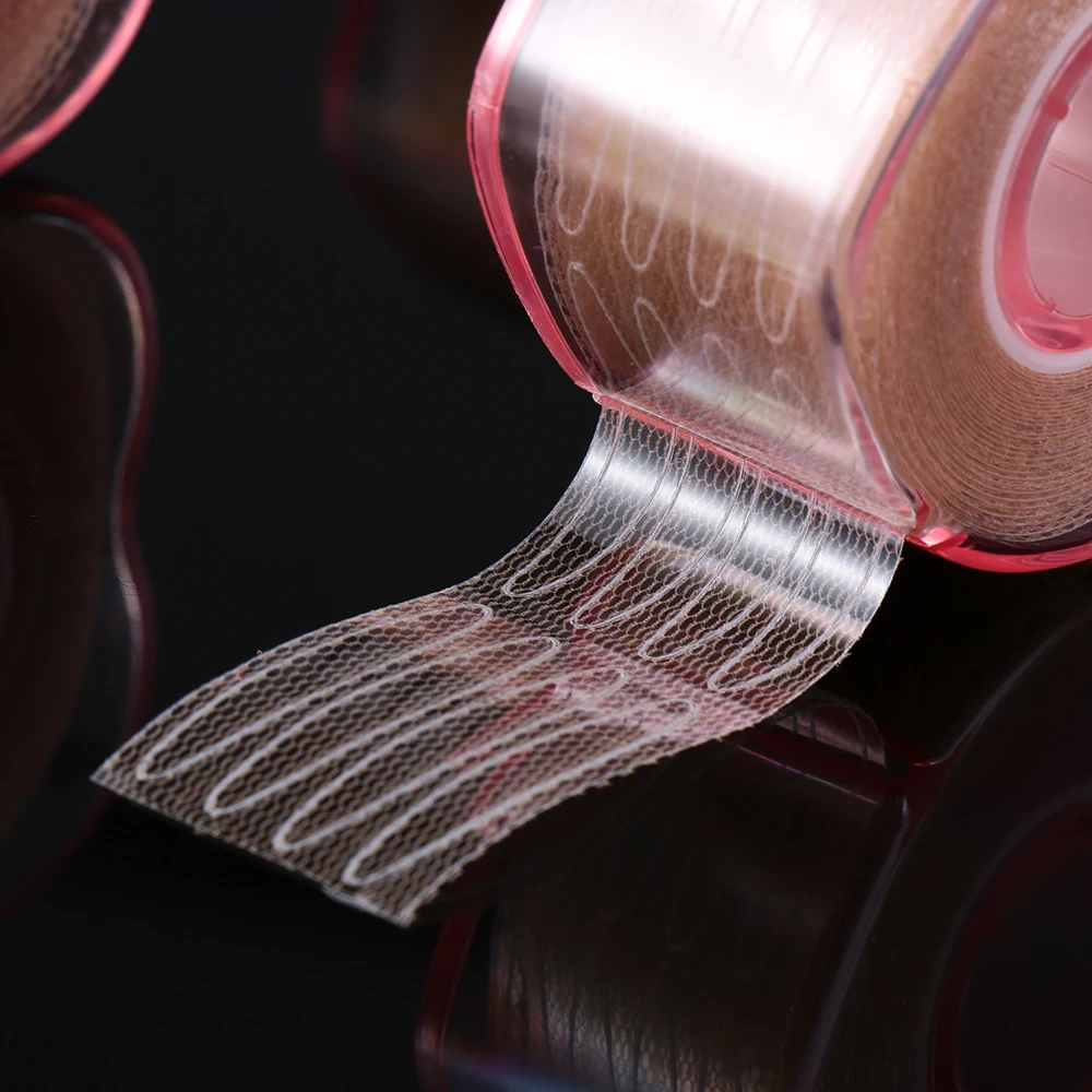 Ультраневидимые наклейки для век подъемная лента двойная Складная кружевная