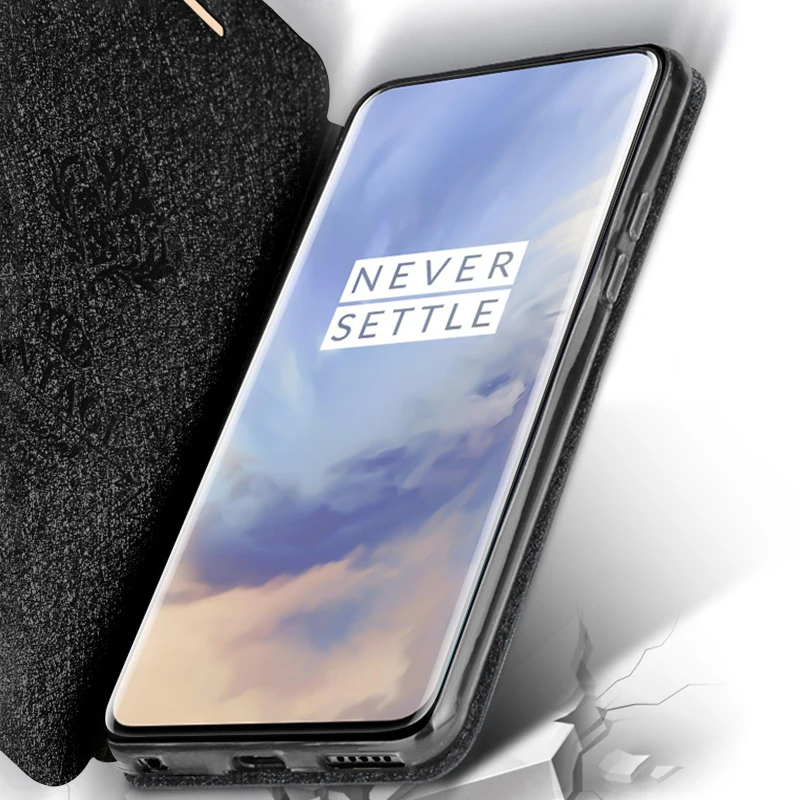 Силиконовый чехол-книжка для Oneplus 7 Pro Mofi 360 противоударный | Мобильные телефоны и