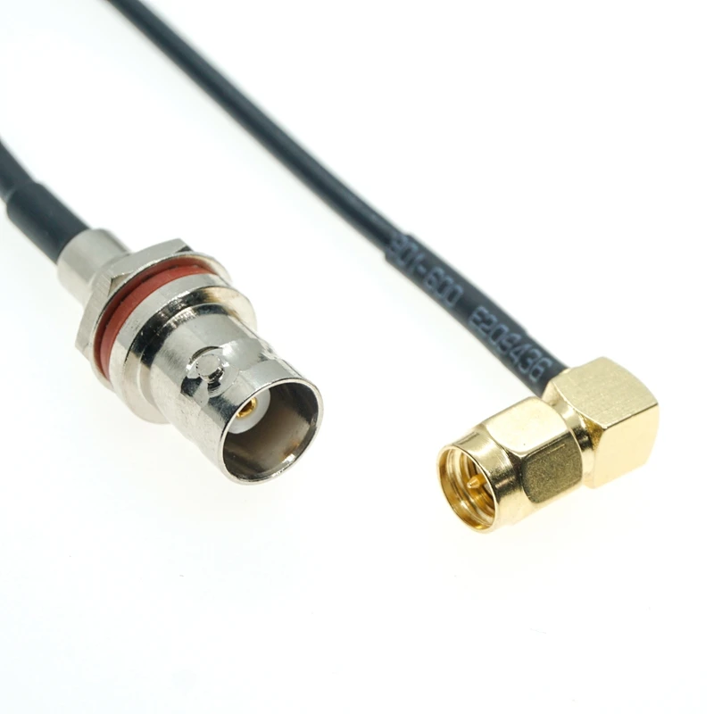 Коннектор с уплотнительным кольцом SMA типа папа прямоугольный разъем RA 90