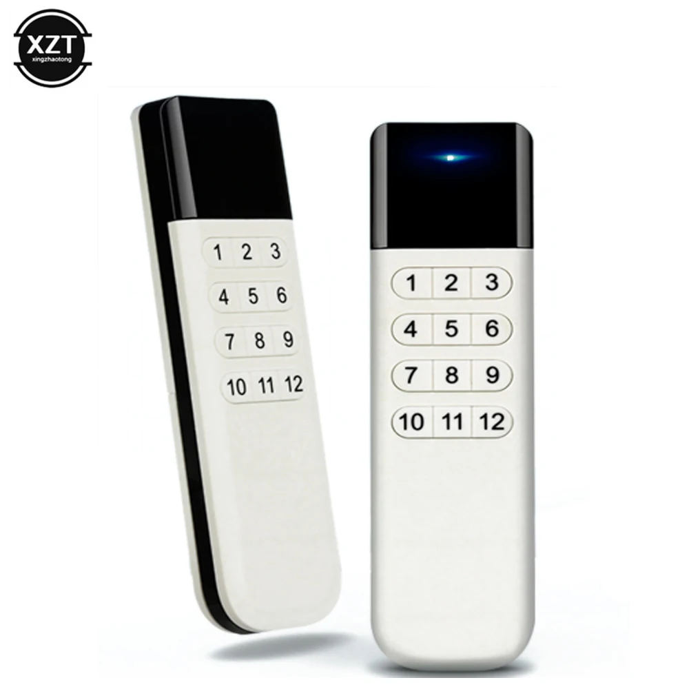 Пульт дистанционного управления AK-K21080 12 Button Black Edge EV1527 кодирующий чип для