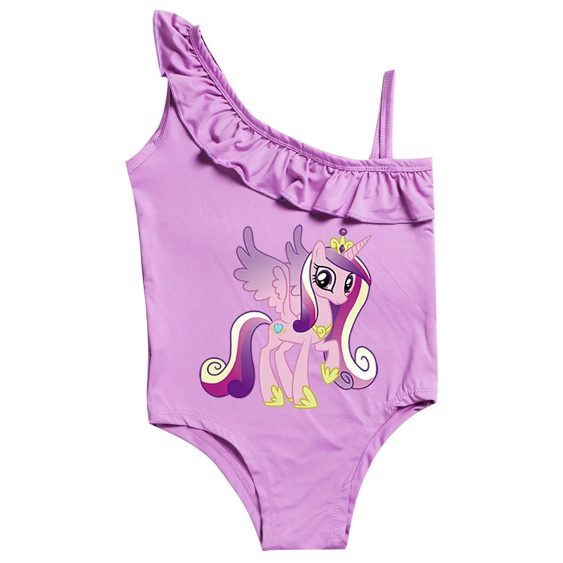 Купальник My Little pony бикини для девочек купальник с мультяшным принтом Цельный