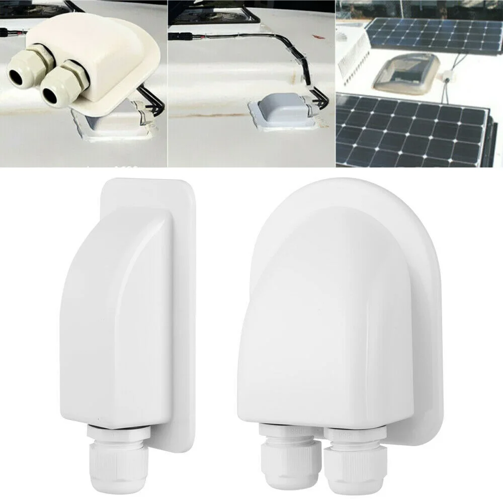 

Roof Cable Wire Entry Gland Box Solar Panel For Motorhome Camper Caravan Boat fishing accessories